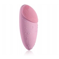 Mini Portable Waterproof Sonic Face Cleansing Washing Machine Massage Brush Electric Silicone Facial Cleanser Brush